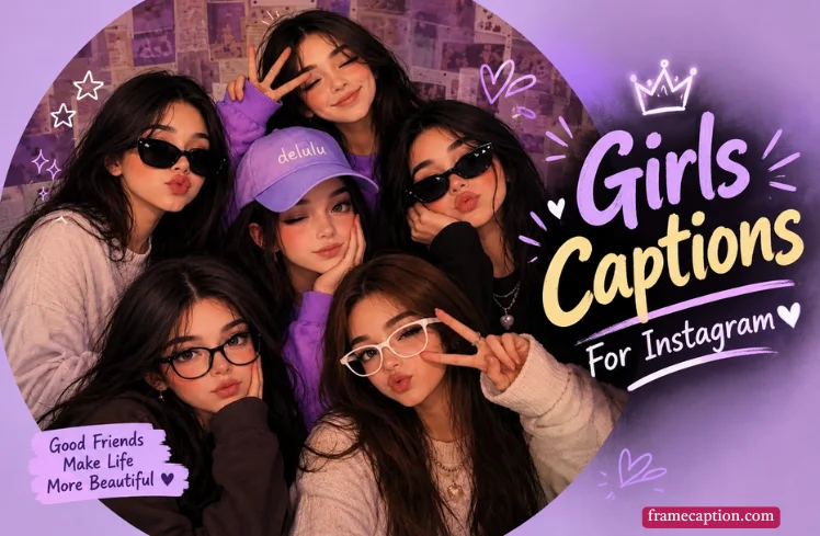 200+ Girls Captions For Instagram: Short & Cute 200+ Girls Captions For Instagram: Short & Cute