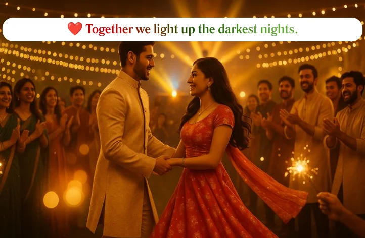 Romantic Diwali Captions For Couples